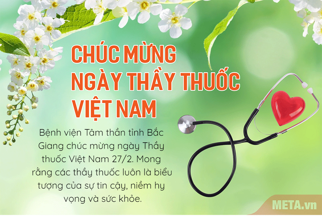 Chúc mừng ngày thầy thuốc Việt Nam 27 tháng 2