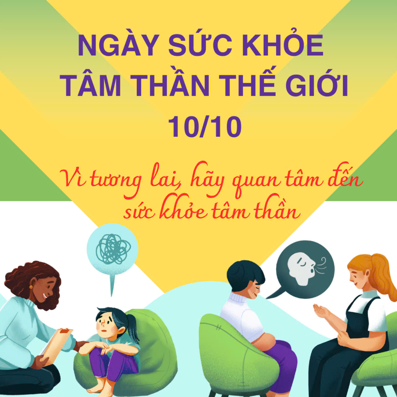 Hội thảo hưởng ứng ngày sức khỏe tâm thần thế giới